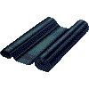 Adam Hall 85900 Feinriefenmatte schwarz 1m x 10m preis-g&uuml;nstig bestellen bei Musikerkabel.de