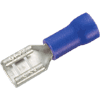   Flachsteckh&uuml;lse 4,75mm blau, f&uuml;r 1,5qmm bis 2,5qmm