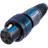Neutrik NC3FX-SPEC Neutrik XLR-Stecker Spec-Type 3pol fem., Verr. f&uuml;r Schwanenhals