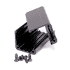 Neutrik NA-HOUSING Neutrik Adapter Leergeh&auml;use 2x D-Serie, Alu, schwarz