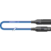 Sommer Cable BY29-0010-234-BL Sommer Cable DMX-Kabel XLR 5pol male - XLR 3pol female, 0,1m bl.
