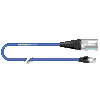 Sommer Cable P5GJ-1000-SW Sommer Cable Mercator Cat.5 Patchkabel Hirose, EtherCon 10m schwarz